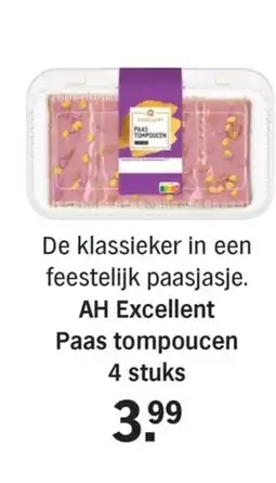 Albert Heijn AH Excellent Paas tompoucen aanbieding