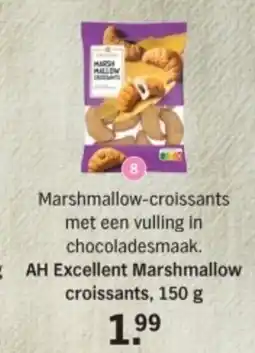 Albert Heijn AH Excellent Marshmallow croissants aanbieding