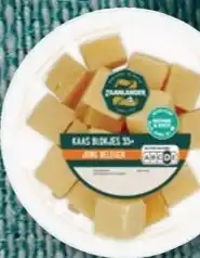Albert Heijn AH Zaanlander Kaasblokjes jong belegen 35+ aanbieding