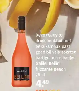 Albert Heijn Galilei Bellini frizzante peach aanbieding