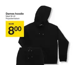 Zeeman Dames hoodie aanbieding