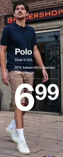 Zeeman Polo aanbieding