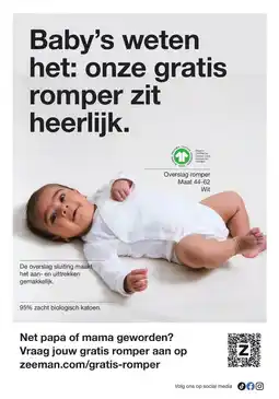 Zeeman Overslag romper aanbieding