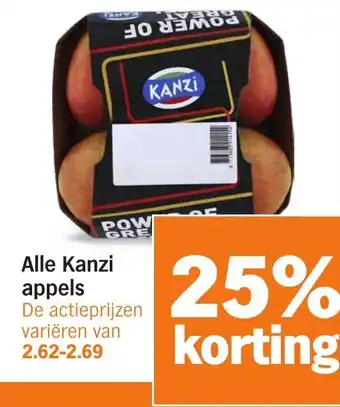 Albert Heijn Alle Kanzi appels aanbieding