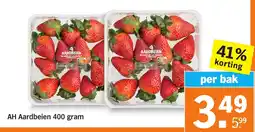 Albert Heijn AH Aardbeien aanbieding