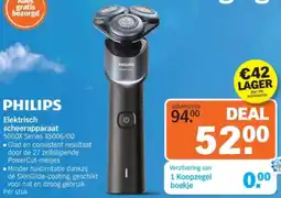 Albert Heijn PHILIPS Elektrisch scheerapparaat aanbieding