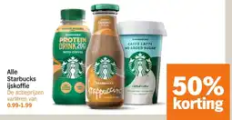 Albert Heijn Alle Starbucks ijskoffie aanbieding