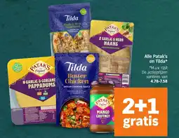 Albert Heijn Alle Patak's en Tilda aanbieding