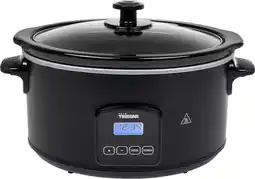 Bol.com Tristar Slowcooker 180W - VS-3920 - 4.5L - Keramische binnenpan - Zwart aanbieding