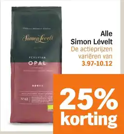 Albert Heijn Alle Simon Lévelt aanbieding