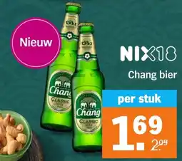 Albert Heijn Chang bier aanbieding