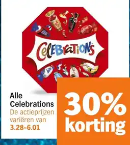 Albert Heijn Alle Celebrations aanbieding