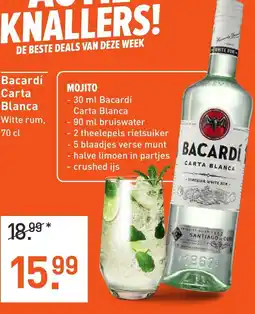 Albert Heijn Bacardí Carta Blanca aanbieding