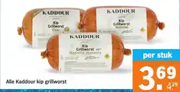 Albert Heijn Alle Kaddour kip grillworst aanbieding