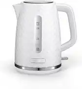 Bol.com Waterkoker Retro - ELDOM - Wit Glans - 1.7 Liter - Model 2023 - BPA vrij aanbieding