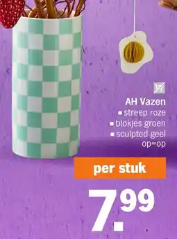 Albert Heijn AH Vazen aanbieding