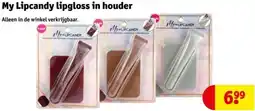 Kruidvat My Lipcandy lipgloss in houder aanbieding