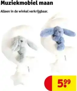 Kruidvat Muziekmobiel maan aanbieding
