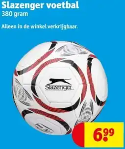 Kruidvat Slazenger voetbal aanbieding