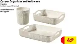 Kruidvat Curver Organizer set knit wave aanbieding