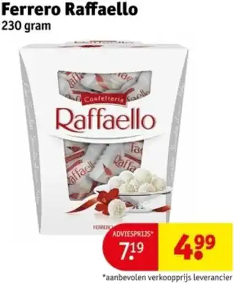 Kruidvat Ferrero Raffaello aanbieding