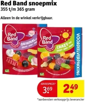 Kruidvat Red Band snoepmix aanbieding