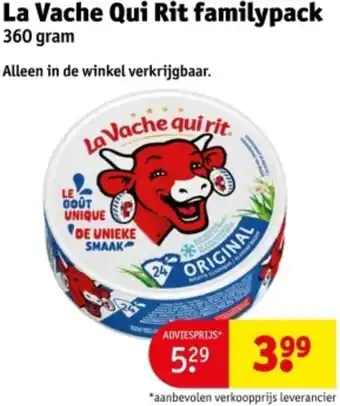 Kruidvat La Vache Qui Rit familypack aanbieding