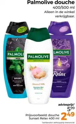 Trekpleister Palmolive douche aanbieding