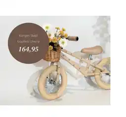 Babypark Konges Sljd loopfiets cherry aanbieding