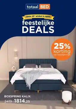 TotaalBED Boxspring Kalix aanbieding