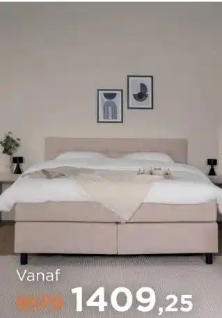 TotaalBED Boxspring Rome vita aanbieding