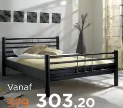 TotaalBED Bed Davos | 140 x 200 cm | Antraciet aanbieding