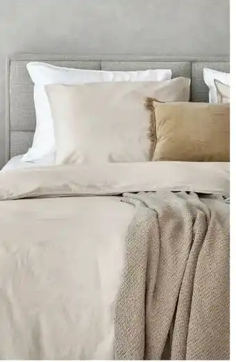 TotaalBED Dekbedovertrek Noa Naturel 140 x 200/220 cm aanbieding