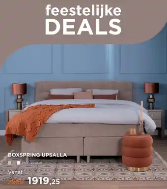 TotaalBED Boxspring Upsalla aanbieding