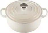 Bol.com Le Creuset Braadpan Signature - Meringue - ø 20 cm / 2.4 liter aanbieding