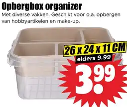 Dirk Opbergbox organizer aanbieding