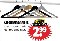 Dirk Kledinghangers aanbieding