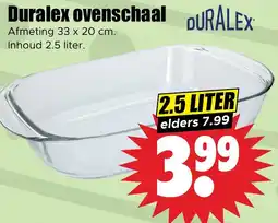 Dirk Duralex ovenschaal aanbieding