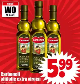 Dirk Carbonell olijfolie extra virgen aanbieding