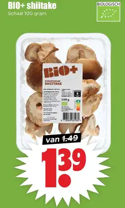 Dirk BIO+ shiitake aanbieding