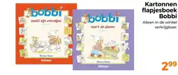 Trekpleister Kartonnen flapjesboek bobbi aanbieding