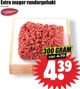Dirk Extra mager rundergehakt aanbieding