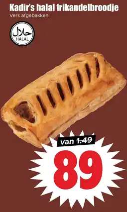 Dirk Kadir's halal frikandelbroodje aanbieding