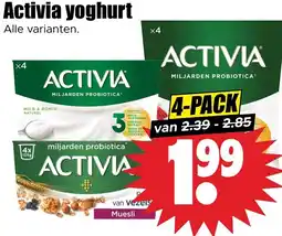 Dirk Activia yoghurt aanbieding
