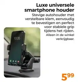 Trekpleister Luxe universele smartphone houder aanbieding