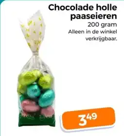 Trekpleister Chocolade holle paaseieren aanbieding