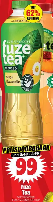 Dirk Fuze Tea aanbieding