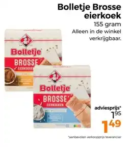 Trekpleister Bolletje brosse eierkoek aanbieding