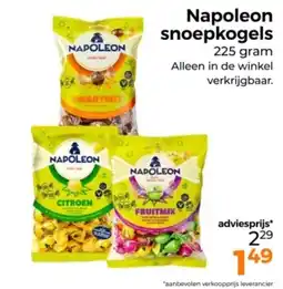 Trekpleister Napoleon snoepkogels aanbieding