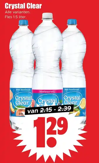 Dirk Crystal Clear aanbieding